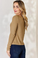 Minimalist Ribbed Top
